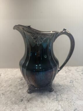 Vintage Community Plate Silver Plated Pitcher Chatelaine Pattern